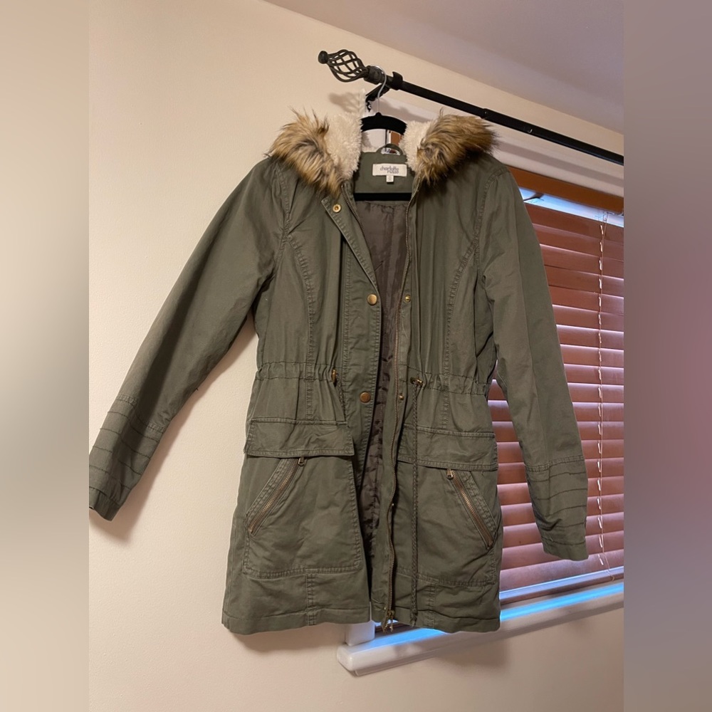 Charlotte Russe hooded coat